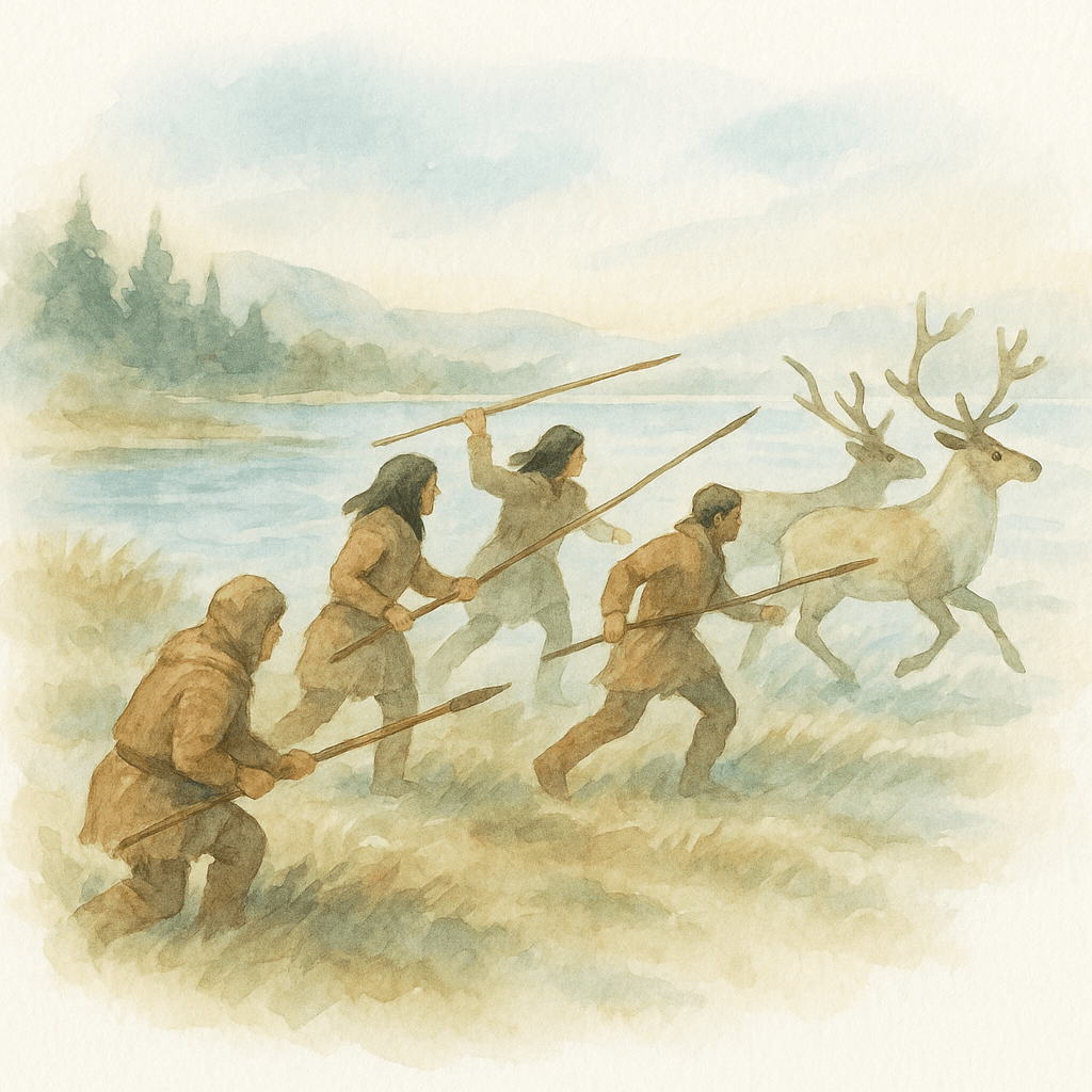 De första jägarna