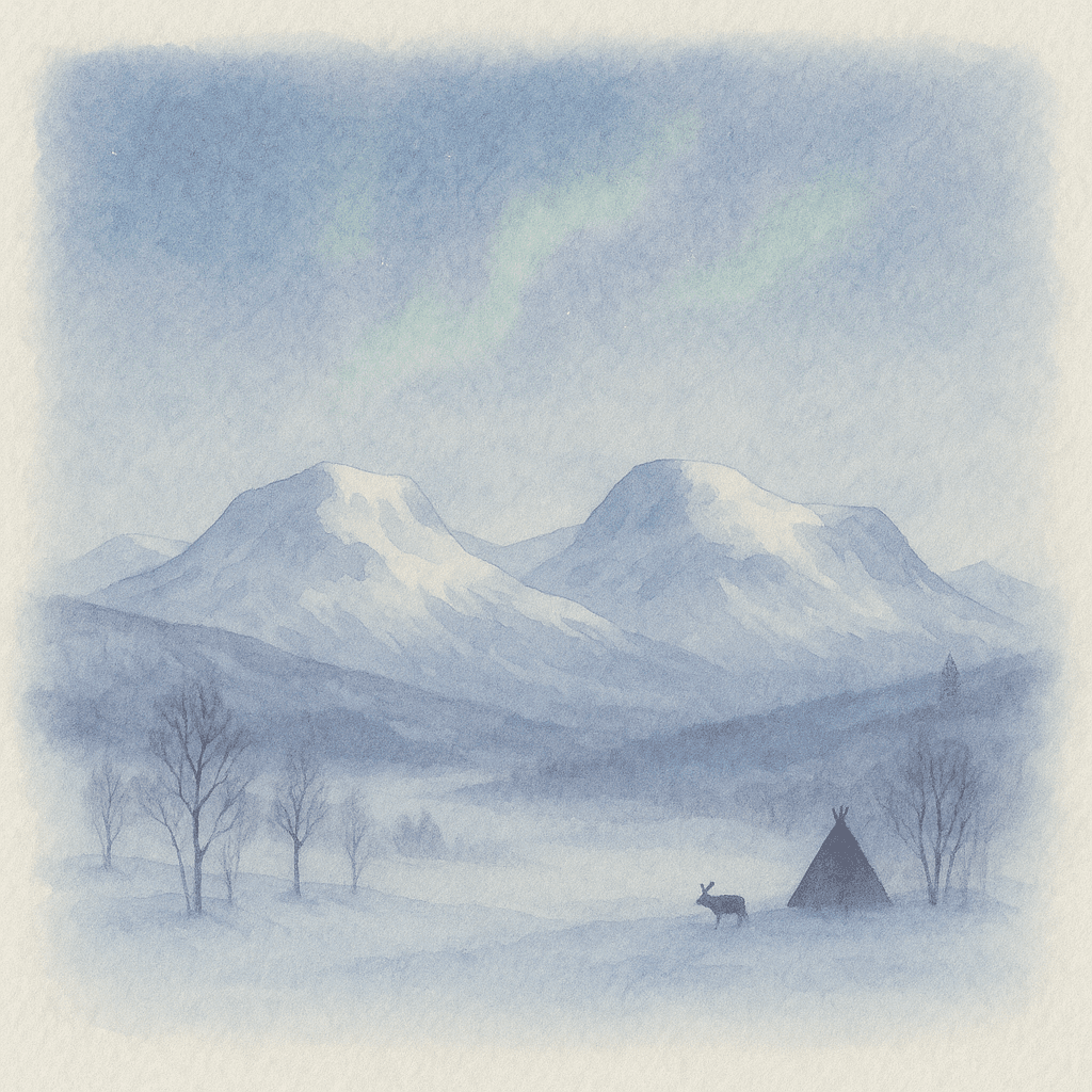 Från Lapplands majestätiska fjäll i norr
